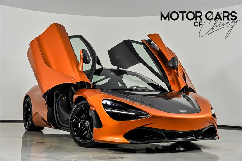 McLaren Orange 2018 McLaren 720S Performance RWD Coupe Rear-Wheel Drive 7-Speed Automatic