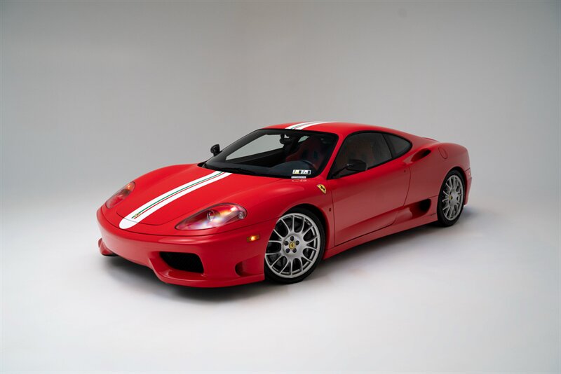 Rosso Scuderia 2004 Ferrari 360 Challenge Stradale RWD Coupe Rear-Wheel Drive 6-Speed Manual
