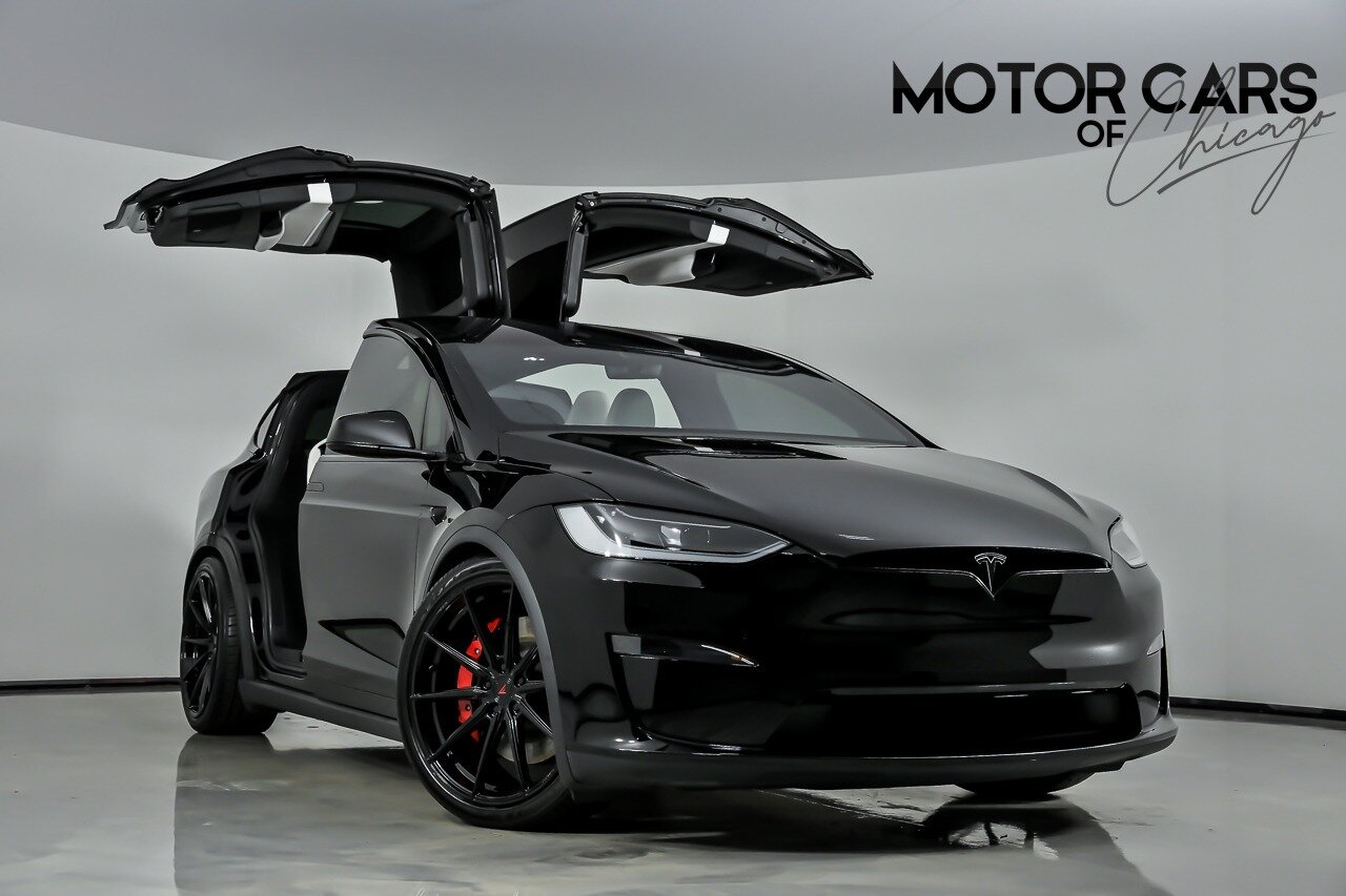 2023 Tesla Model X Plaid-WHITE GUTS-THIRD ROW!   - Photo 1 - Joliet, IL 60435