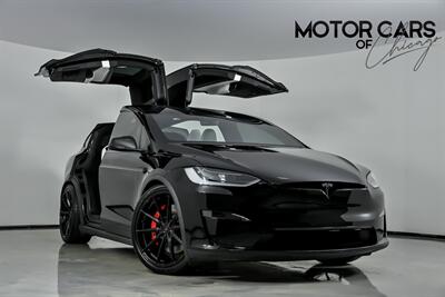 2023 Tesla Model X Plaid-WHITE GUTS-THIRD ROW!   - Photo 1 - Joliet, IL 60435