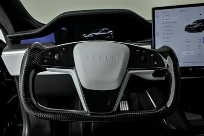 2023 Tesla Model S Plaid-MATTE BLACK ON WHITE GUTS!   - Photo 27 - Joliet, IL 60435
