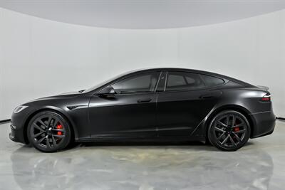 2023 Tesla Model S Plaid-MATTE BLACK ON WHITE GUTS!   - Photo 8 - Joliet, IL 60435