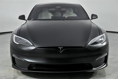 2023 Tesla Model S Plaid-MATTE BLACK ON WHITE GUTS!   - Photo 5 - Joliet, IL 60435