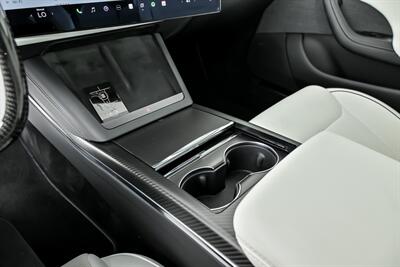 2023 Tesla Model S Plaid-MATTE BLACK ON WHITE GUTS!   - Photo 39 - Joliet, IL 60435