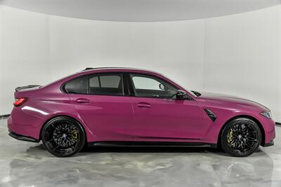 2023 BMW M3 Competition xDrive-RUBY STAR WRAP-CARBON CERAMICS   - Photo 14 - Joliet, IL 60435