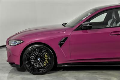 2023 BMW M3 Competition xDrive-RUBY STAR WRAP-CARBON CERAMICS   - Photo 7 - Joliet, IL 60435