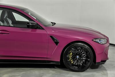 2023 BMW M3 Competition xDrive-RUBY STAR WRAP-CARBON CERAMICS   - Photo 15 - Joliet, IL 60435