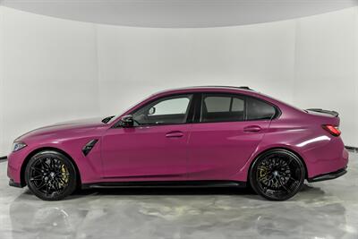 2023 BMW M3 Competition xDrive-RUBY STAR WRAP-CARBON CERAMICS   - Photo 8 - Joliet, IL 60435