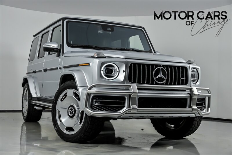 Iridium Silver Metallic 2022 Mercedes-Benz G-Class AMG G 63 4MATIC SUV / Crossover All-Wheel Drive 9-Speed Automatic