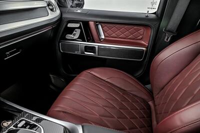 2024 Mercedes-Benz AMG G 63-MASSIVE $212K MSRP-MATTE WHITE ON RED   - Photo 40 - Joliet, IL 60435