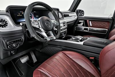 2024 Mercedes-Benz AMG G 63-MASSIVE $212K MSRP-MATTE WHITE ON RED   - Photo 21 - Joliet, IL 60435