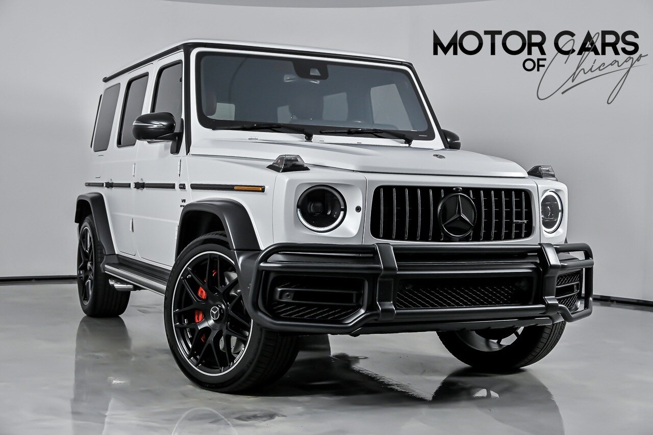 2024 Mercedes-Benz AMG G 63-MASSIVE $212K MSRP-MATTE WHITE ON RED - Photo 1 - Joliet, IL 60435