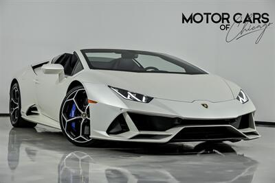 2020 Lamborghini Huracan EVO Spyder-RARE BALLOON WHITE PAINT!   - Photo 1 - Joliet, IL 60435