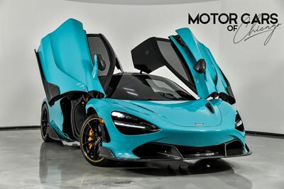 2021 McLaren 720S -PERFORMANCE-FULL PPF-TOKYO CYAN BLUE-$40K MODS  