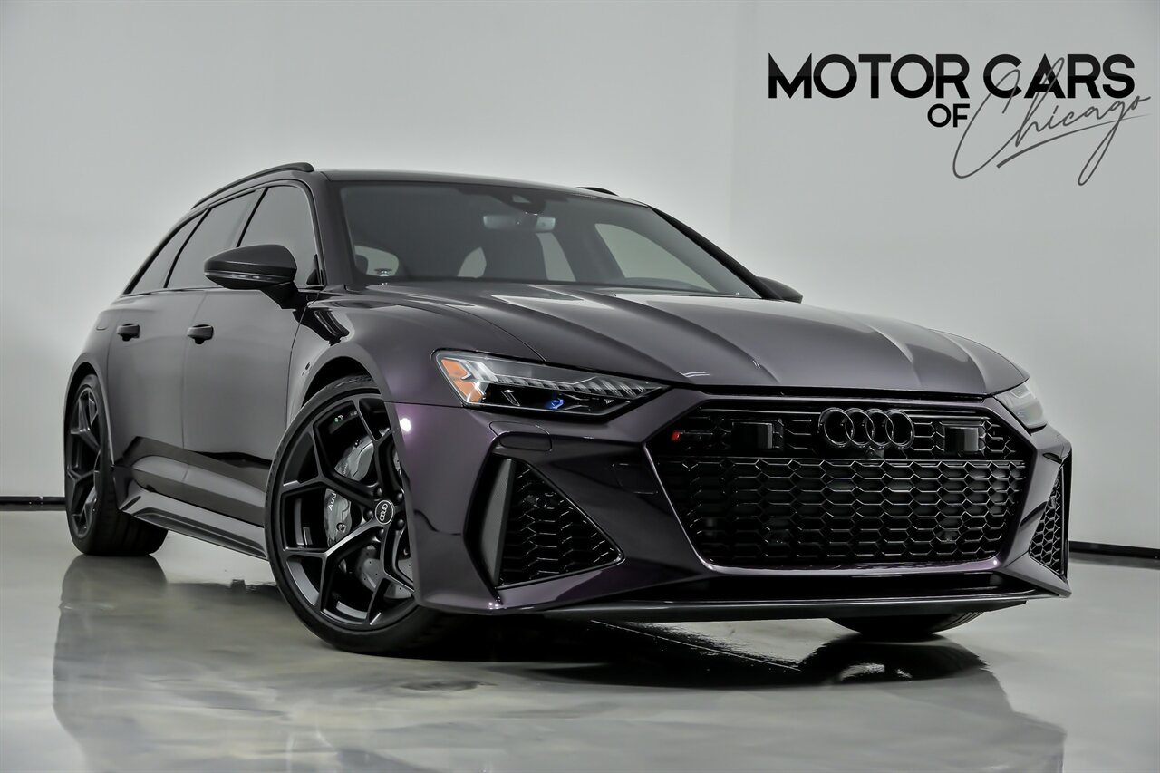 2025 Audi RS 6 Avant performance 4.0T quattro Avant-EXCLUSIVE PAINT!   - Photo 1 - Joliet, IL 60435