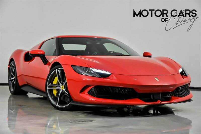 Rosso Scuderia 2025 Ferrari 296 GTB RWD Coupe Rear-Wheel Drive 8-Speed Automatic