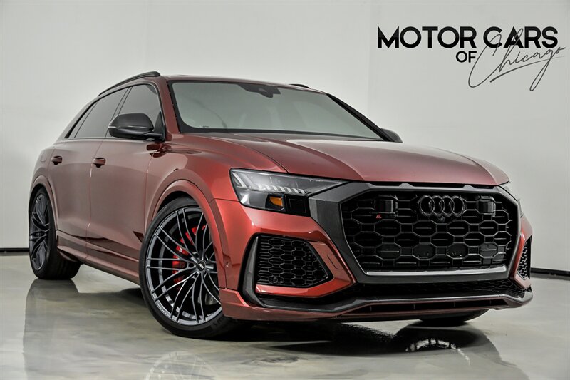 Green 2021 Audi RS Q8 SUV / Crossover All-Wheel Drive Automatic