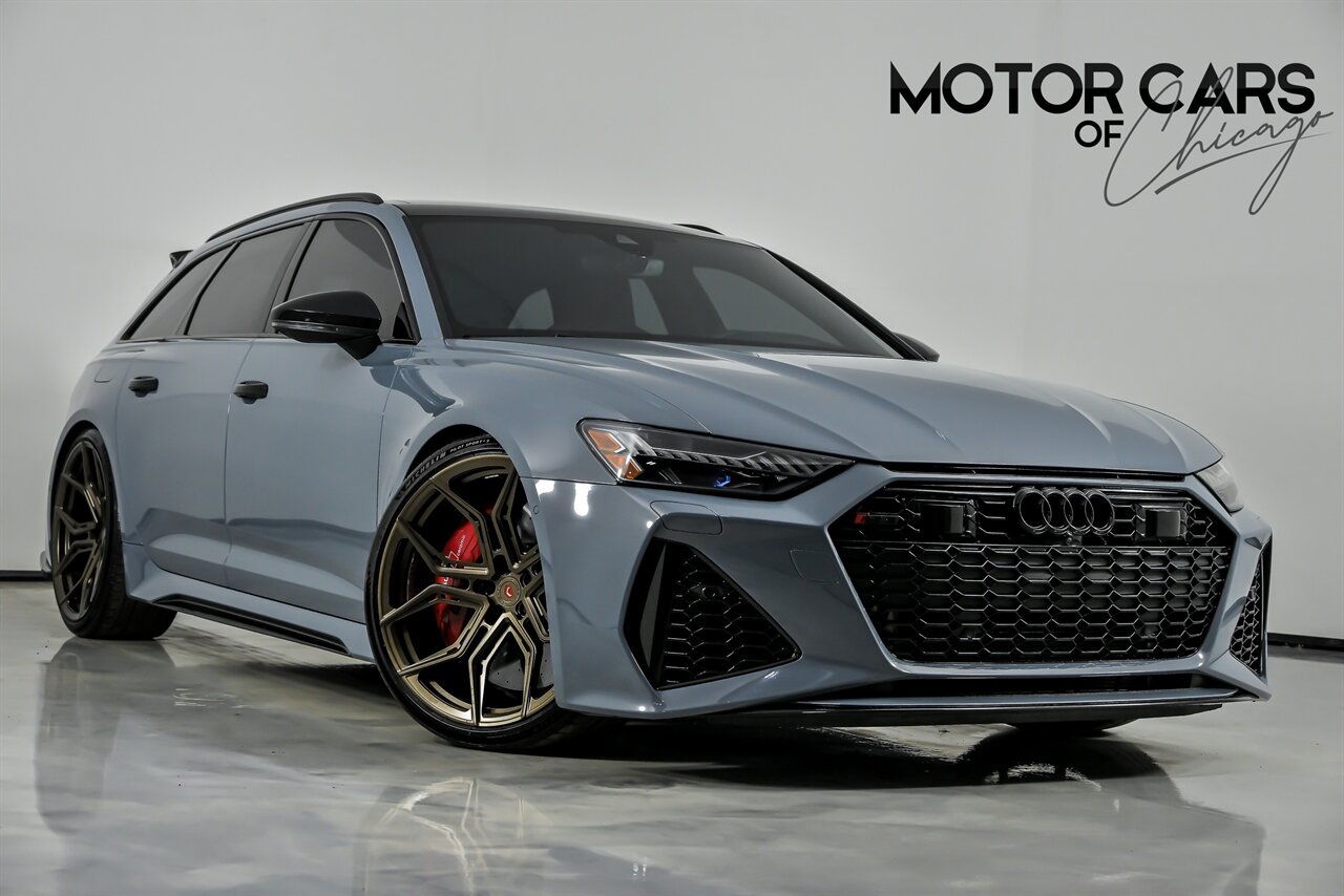2022 Audi RS 6 Avant 4.0T quattro Avant-$30K MODS-CERAMICS-INTAKES!   - Photo 1 - Joliet, IL 60435