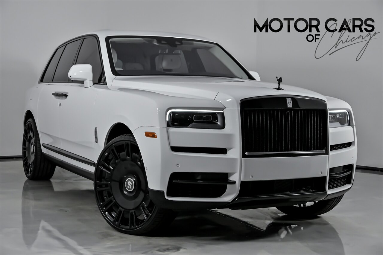 2022 Rolls-Royce Cullinan -WHITE ON WHITE-SHOOTING STAR HEADLINER   - Photo 1 - Joliet, IL 60435