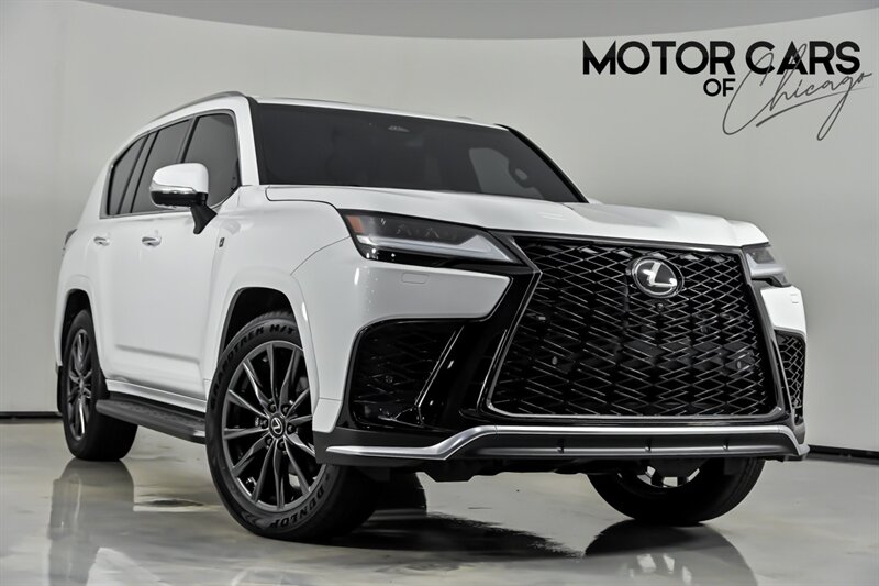 Ultra White 2025 Lexus LX 600 F Sport Handling AWD SUV / Crossover All-Wheel Drive Automatic