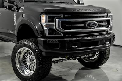 2022 Ford F-350 Super Duty Platinum-JACKED-TUNED & DELETED   - Photo 3 - Joliet, IL 60435