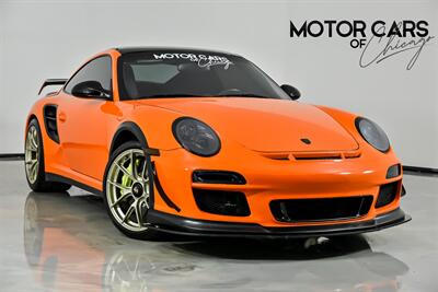 2012 Porsche 911 Turbo S-FULL ORANGE PPF-EXHAUST-GT3 FRONT END   - Photo 1 - Joliet, IL 60435