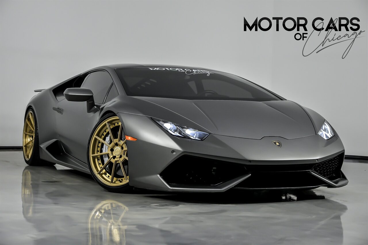 2015 Lamborghini Huracan LP 610-4-FACTORY MATTE-FULL PPF   - Photo 1 - Joliet, IL 60435