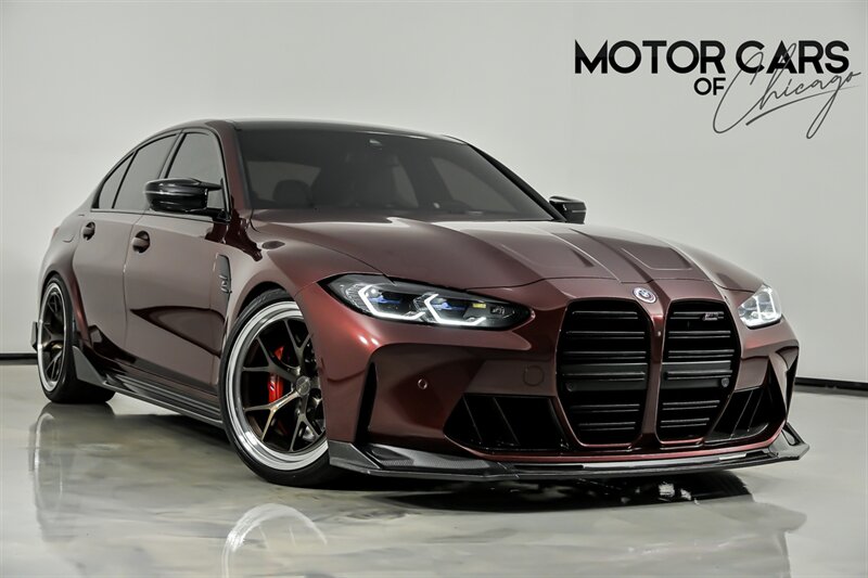 AVENTURIN RED METALLIC 2023 BMW M3 Sedan All-Wheel Drive 8-Speed Automatic