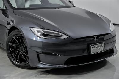 2021 Tesla Model S Plaid-FULL SELF DRIVING-WHITE GUTS!   - Photo 3 - Joliet, IL 60435