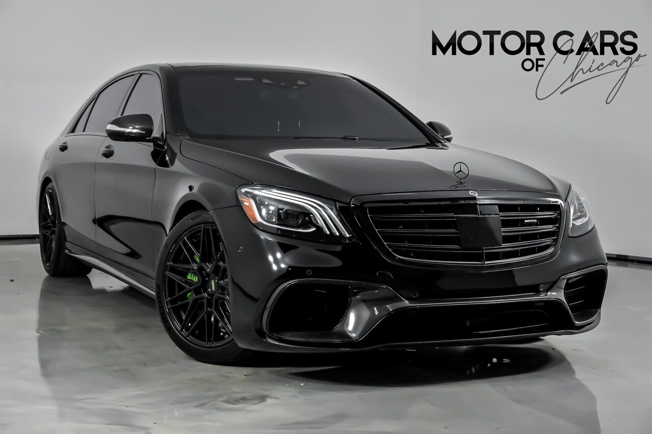 2019 Mercedes-Benz AMG S 63-HUGE MSRP-VOSSENS-LOADED WITH CARBON   - Photo 1 - Joliet, IL 60435