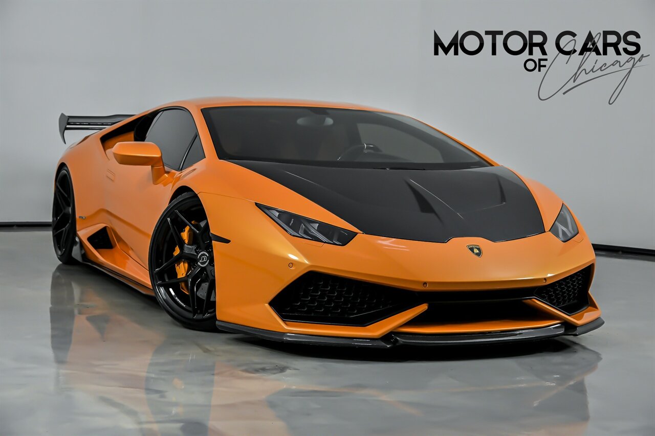 2015 Lamborghini Huracan LP 610-4-$30K MODS-CARBON EVERYWHERE! - Photo 1 - Joliet, IL 60435