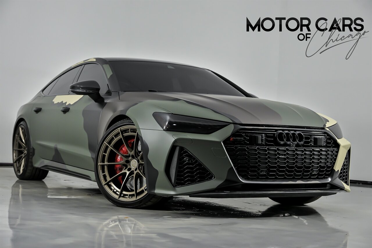 2021 Audi RS 7 4.0T quattro-$25K MODS-FORGED WHEELS-WRAPPED-TUNED   - Photo 1 - Joliet, IL 60435