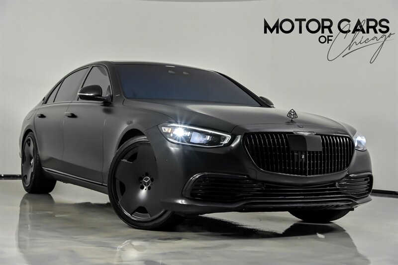 Gray (Graphite Grey Metallic) 2021 Mercedes-Benz S-Class S 580 Sedan 4MATIC Sedan All-Wheel Drive 9-Speed Automatic