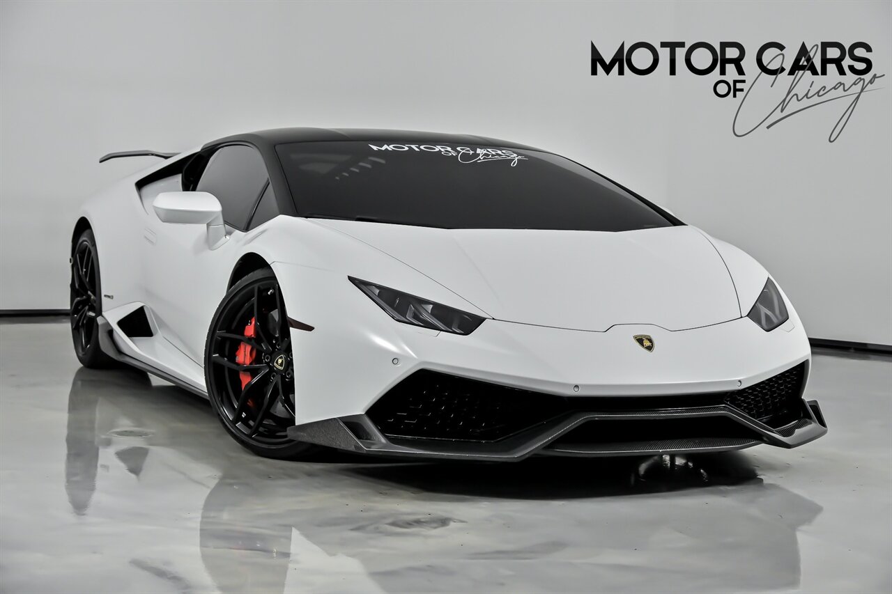 2015 Lamborghini Huracan LP 610-4-FULL PPF-FRONT LIFT-PERFORMANCE EXHAUST   - Photo 1 - Joliet, IL 60435