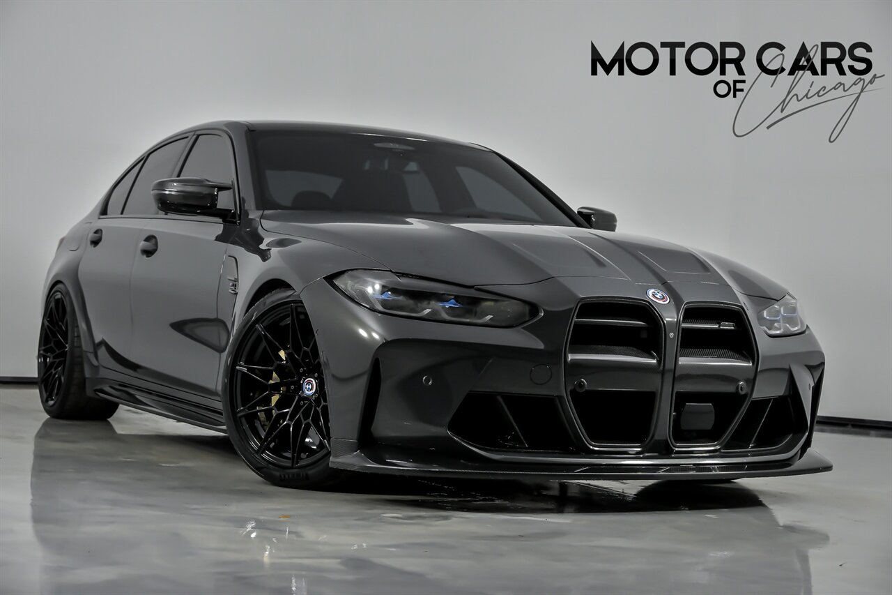 2022 BMW M3 Competition M xDrive-CARBON BUCKETS & CERAMICS!   - Photo 1 - Joliet, IL 60435
