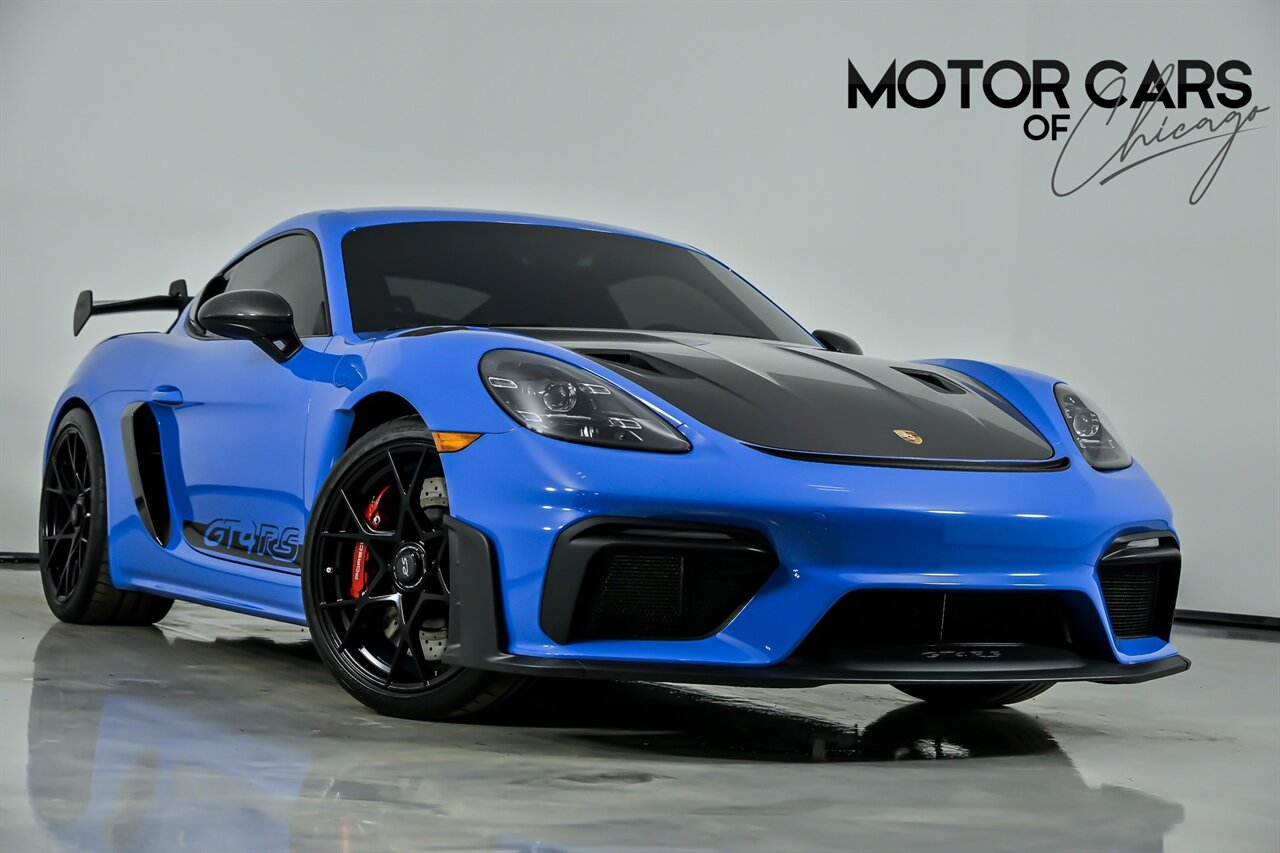 2025 Porsche 718 Cayman GT4 RS-WEISSACH-FULL PPF-BIG $203K MSRP   - Photo 1 - Joliet, IL 60435
