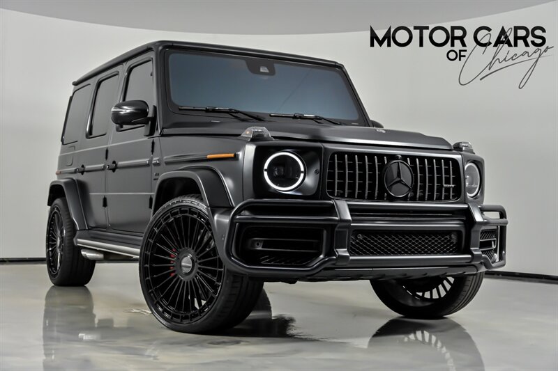 MANUFAKTUR Night Black Magno Matte 2023 Mercedes-Benz G-Class AMG G 63 4MATIC SUV / Crossover All-Wheel Drive 9-Speed Automatic