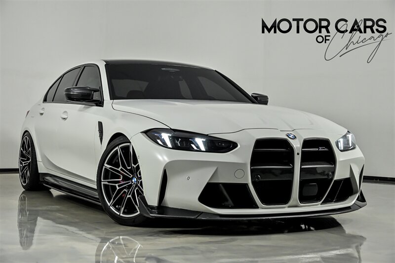 Alpine White 2025 BMW M3 Sedan All-Wheel Drive 8-Speed Automatic