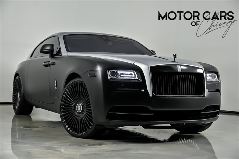 Diamond Black 2015 Rolls-Royce Wraith Coupe Rear-Wheel Drive 8-Speed Automatic