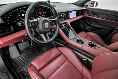 2023 Porsche Taycan GTS Sport Turismo-FULL SATIN PPF-CHALK ON RED!   - Photo 20 - Joliet, IL 60435