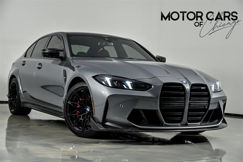 Gray (Skyscraper Grey Metallic) 2026 BMW M3 Sedan Rear-Wheel Drive 6-Speed Manual