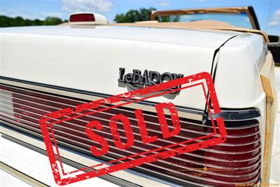 1986 Chrysler Le Baron Mark Cross Town & Country   - Photo 31 - Statesville, NC 28677