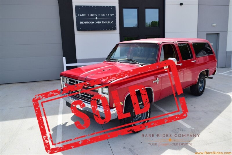 1986 Chevrolet Suburban K10  