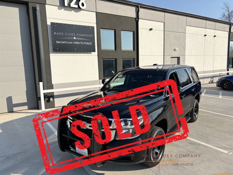 2019 Chevrolet Tahoe Police   - Photo 1 - Statesville, NC 28677