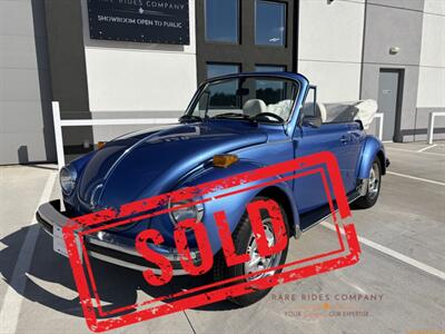 1979 Volkswagen Beetle Karmann Convertible   - Photo 2 - Statesville, NC 28677