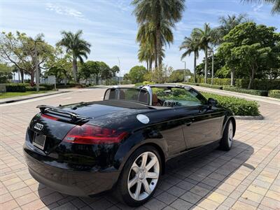 2008 Audi TT 2.0T  CONVERTIBLE !!WOW 50K MILES !! BASEBALL STITCH AMBER LEATHER INTERIOR!! RARE !! CARFAX !!954-902-9298 MATT. - Photo 31 - Pompano Beach, FL 33069