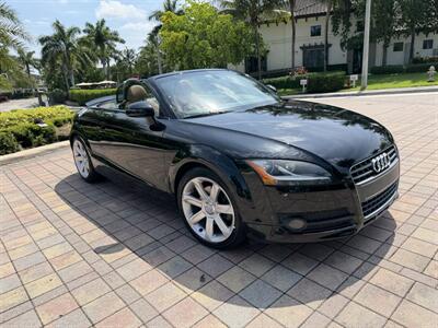 2008 Audi TT 2.0T  CONVERTIBLE !!WOW 50K MILES !! BASEBALL STITCH AMBER LEATHER INTERIOR!! RARE !! CARFAX !!954-902-9298 MATT. - Photo 28 - Pompano Beach, FL 33069