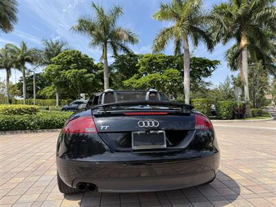2008 Audi TT 2.0T  CONVERTIBLE !!WOW 50K MILES !! BASEBALL STITCH AMBER LEATHER INTERIOR!! RARE !! CARFAX !!954-902-9298 MATT. - Photo 32 - Pompano Beach, FL 33069