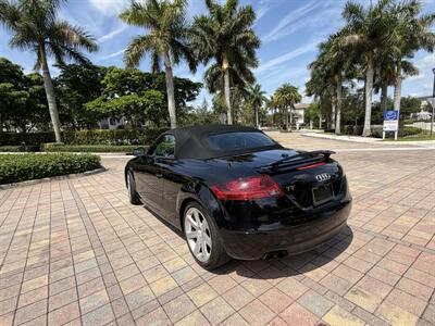 2008 Audi TT 2.0T  CONVERTIBLE !!WOW 50K MILES !! BASEBALL STITCH AMBER LEATHER INTERIOR!! RARE !! CARFAX !!954-902-9298 MATT. - Photo 43 - Pompano Beach, FL 33069