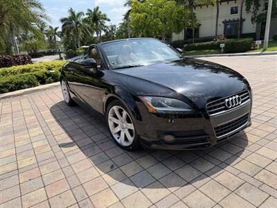2008 Audi TT 2.0T  CONVERTIBLE !!WOW 50K MILES !! BASEBALL STITCH AMBER LEATHER INTERIOR!! RARE !! CARFAX !!954-902-9298 MATT. - Photo 27 - Pompano Beach, FL 33069
